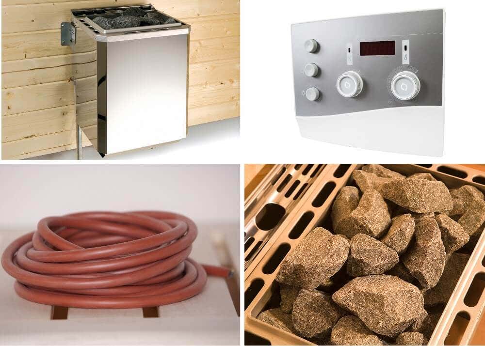 WEKA Classic saunaovn sæt 2 OS 7,5 kW