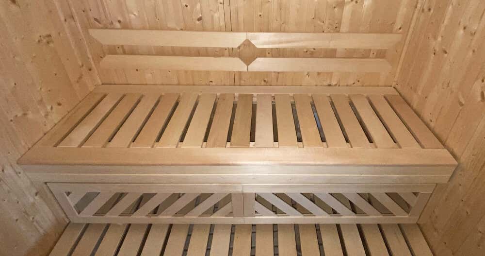 Ekstra sauna bænk / liggestol