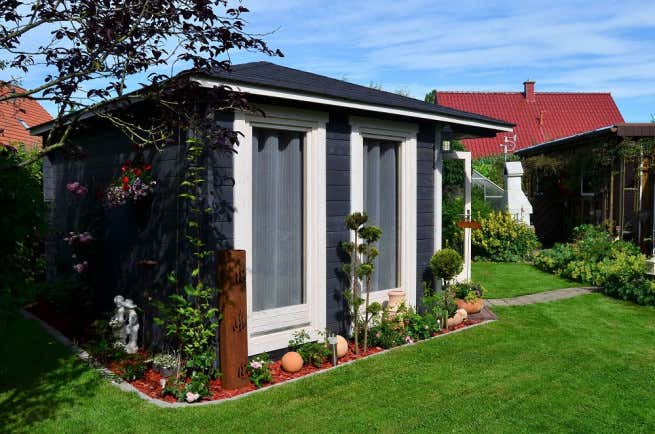 Kundebillede: 5-kantet havehus Maja ISO